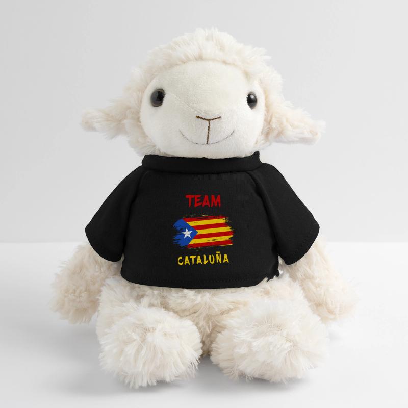 Design du drapeau de l'équipe de Catalogne Mouton en peluche Annika MiniFeet®