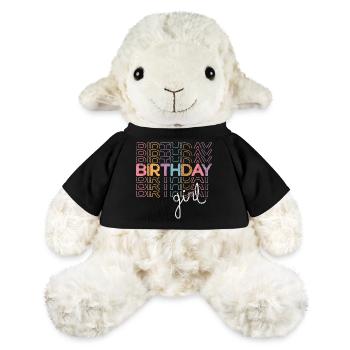 Neon Birthday Girl Graffiti - MiniFeet® Sheep Annika - black - Front