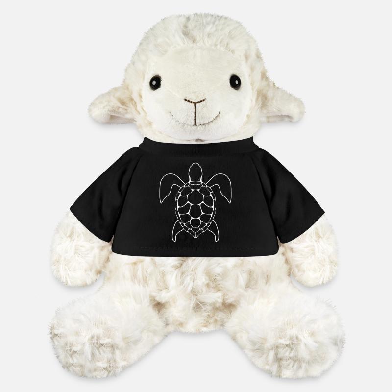 Turtle Lineart - MiniFeet® Sheep Annika - black