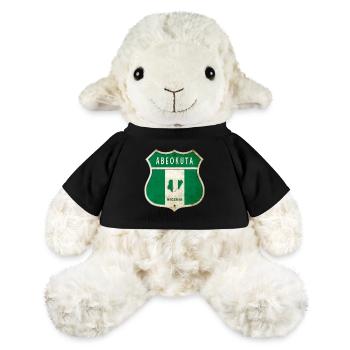 Design du drapeau d'Abeokuta Nigeria - Mouton en peluche Annika MiniFeet® - noir - Devant