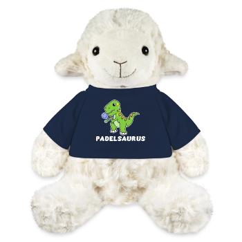 Padel-Tennis Spieler Cooler Spruch Dinosaurier - MiniFeet® Schaf Annika - French Navy - Vorne