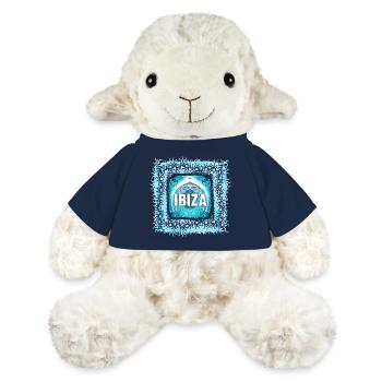 Ibiza Electronics Art Design - Mouton en peluche Annika MiniFeet® - bleu marine - Devant