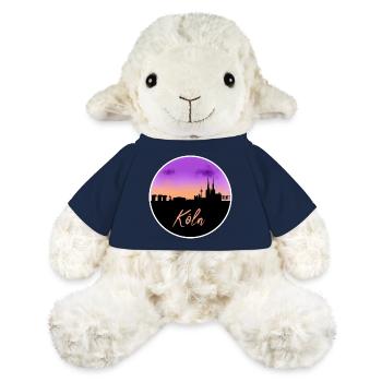 Cologne Fine Skyline - Mouton en peluche Annika MiniFeet® - bleu marine - Devant