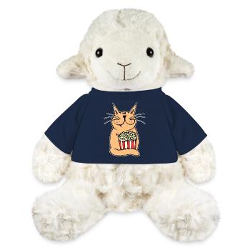 Films Binge Watching Cineast Dvd Cat Soirée cinéma - Mouton en peluche Annika MiniFeet® - bleu marine - Devant