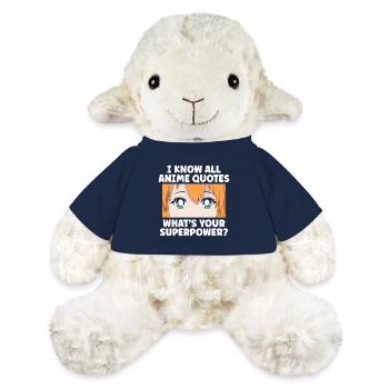 Anime Serien Design - MiniFeet® Schaf Annika - French Navy - Vorne