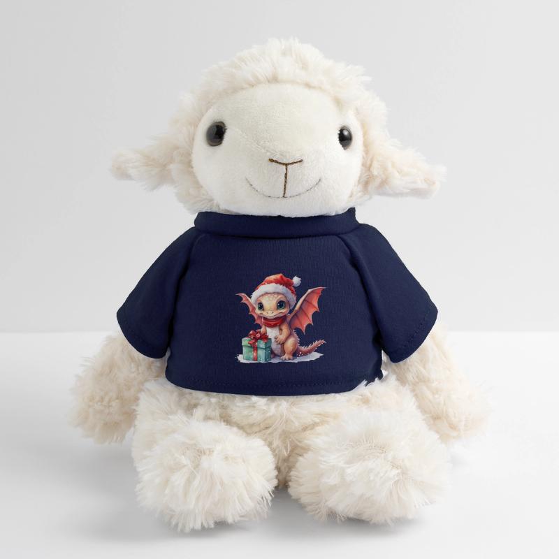 Weihnachtsdrache mit Geschenk MiniFeet® Schaf Annika
