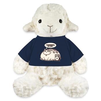 Fitness grouch cat - MiniFeet® Sheep Annika - french navy - Front