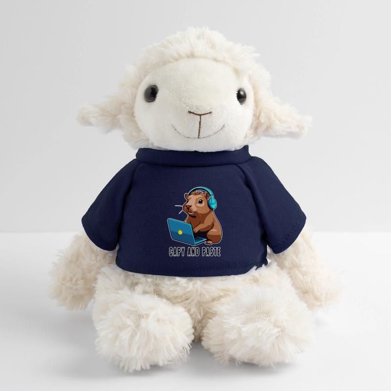 Capybara avec Joke Capy et Pâte Mouton en peluche Annika MiniFeet®