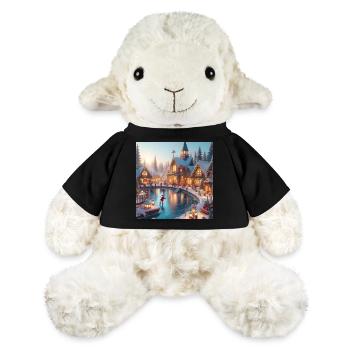 Village Scandinave Noël - Mouton en peluche Annika MiniFeet® - noir - Devant