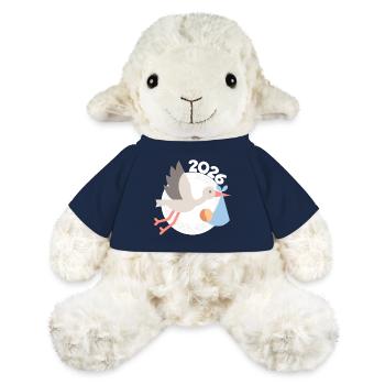 Stork with baby 2026 - MiniFeet® Sheep Annika - french navy - Front