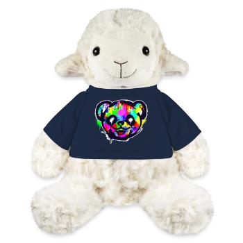Panda Graffiti Kunst Street Art Sketch Urban - MiniFeet® Sheep Annika - french navy - Front