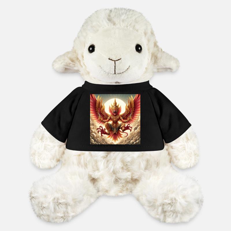 Garuda - Mouton en peluche Annika MiniFeet® - noir