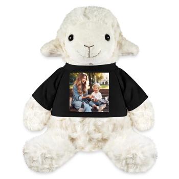 Mutter und Sohn - MiniFeet® Schaf Annika - Schwarz - Vorne