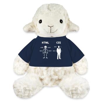 Code Css C++ Php Java Developer Code Skripting - MiniFeet® Schaf Annika - French Navy - Vorne