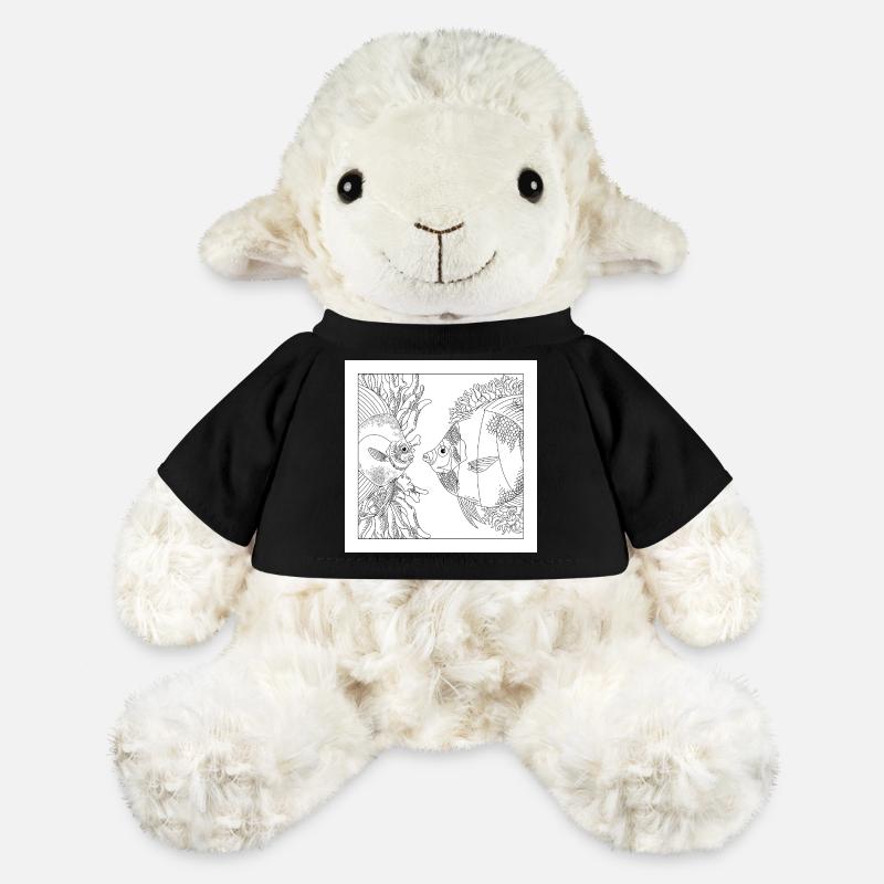 Ocean Coral Fish - MiniFeet® Sheep Annika - black