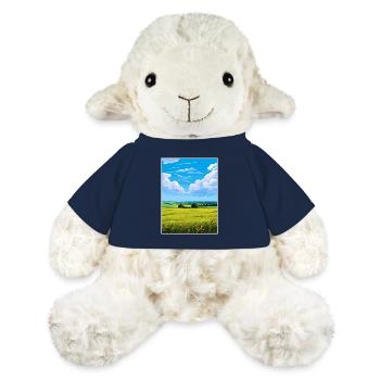 Howardian Hills Aonb Reiseposter Souvenir WPA - MiniFeet® Schaf Annika - French Navy - Vorne