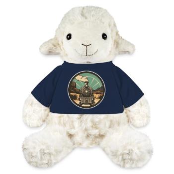 Railway Illustration - MiniFeet® Sheep Annika - french navy - Front