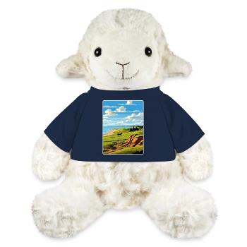 Whistling Straits Golfplatz Reiseposter - MiniFeet® Schaf Annika - French Navy - Vorne