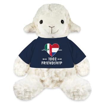 Mexiko und Niederlande 100% Freundschaft - MiniFeet® Schaf Annika - French Navy - Vorne