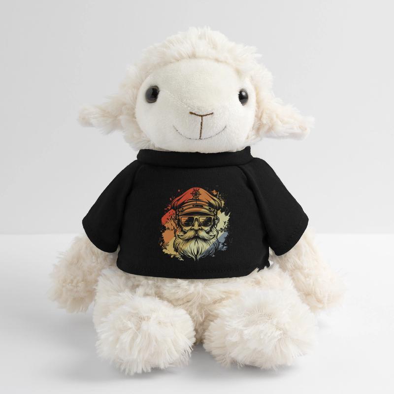 Retro Sailing Captain Drawing MiniFeet® Sheep Annika