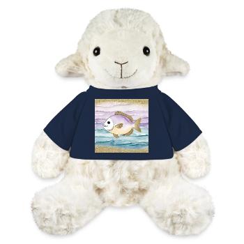 Playful fish in the water - MiniFeet® Sheep Annika - french navy - Front