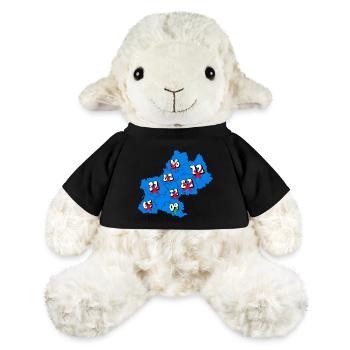 Région Midi-Pyrénées - Mouton en peluche Annika MiniFeet® - noir - Devant