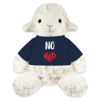 Kein Hass Abneigung Stopp Hass Anti Hass - MiniFeet® Schaf Annika - French Navy - Vorne