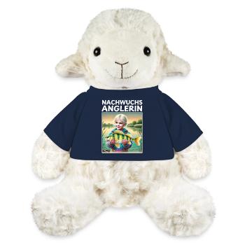 Progéniture Angerin - Cadeau Naissance Club de Pêche - Mouton en peluche Annika MiniFeet® - bleu marine - Devant