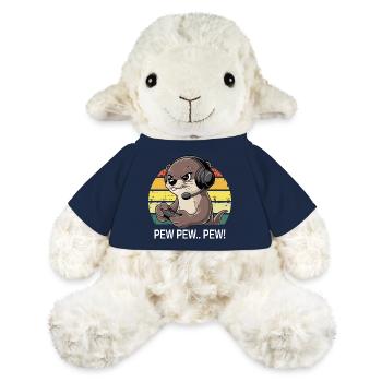 Pew Pew Gamer Otter - MiniFeet® Schaf Annika - French Navy - Vorne