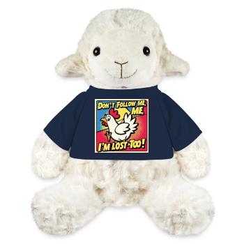 Huhn "Don t follow me - i m lost too!" - MiniFeet® Schaf Annika - French Navy - Vorne
