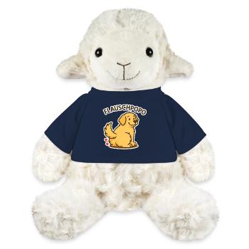 Flauschpopo – Süßer Hund mit fluffigem Po - MiniFeet® Schaf Annika - French Navy - Vorne