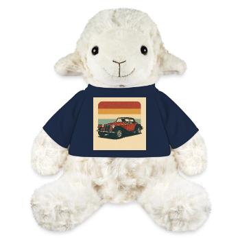 Vintage Roadster with Retro Horizon - MiniFeet® Sheep Annika - french navy - Front