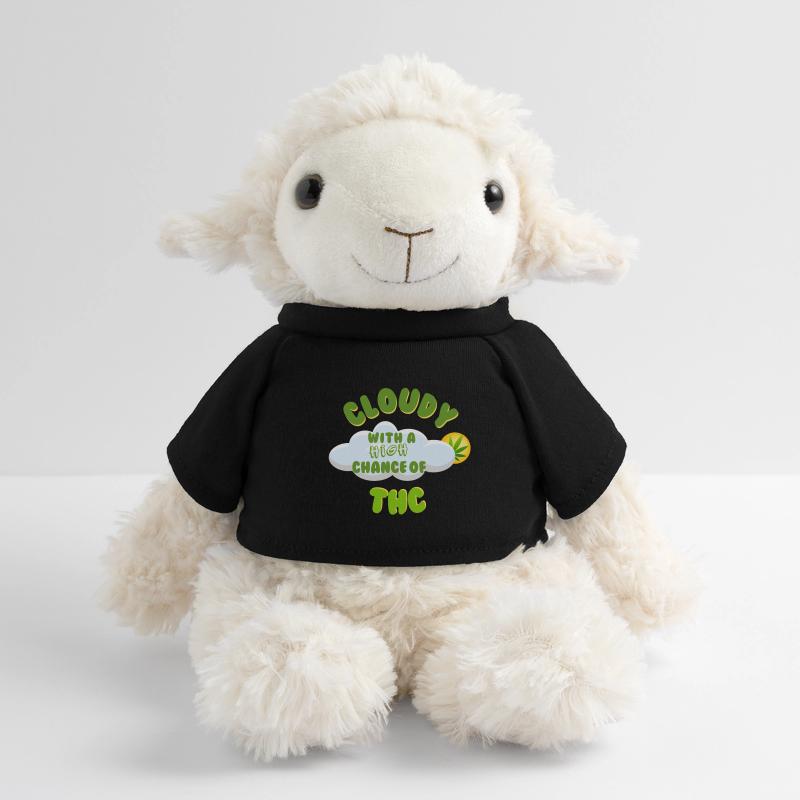 Conception de célébration du THC nuageux Mouton en peluche Annika MiniFeet®