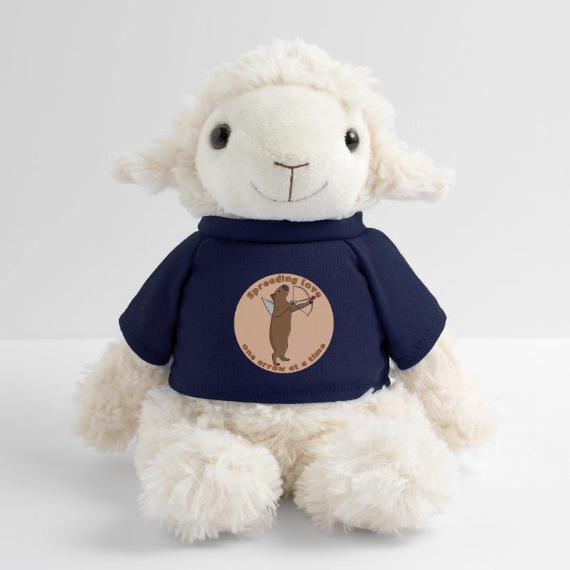 Répandre l’amour, une flèche à la fois Mouton en peluche Annika MiniFeet®