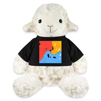 Crazy colors - MiniFeet® Sheep Annika - black - Front