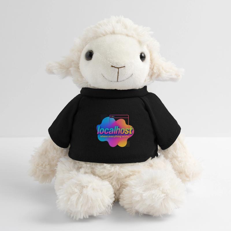 Localhost T-shirt graphique coloré pour les développeurs Mouton en peluche Annika MiniFeet®