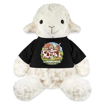 La Normandie C’est Bio-tiful Manche et Cotentin - Mouton en peluche Annika MiniFeet® - noir - Devant
