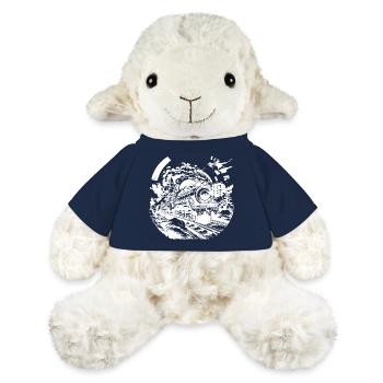 Railway Sketch - MiniFeet® Sheep Annika - french navy - Front