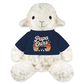 Papa Ours Retro Soleil - Mouton en peluche Annika MiniFeet® - bleu marine - Devant