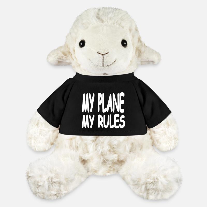 airplane - MiniFeet® Sheep Annika - black