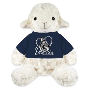 Chien de berger néerlandais - Mouton en peluche Annika MiniFeet® - bleu marine - Devant