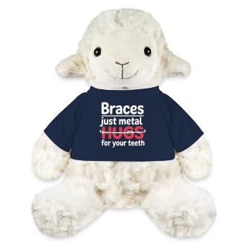 Brace Journey Smile Fortschritt Kunst - MiniFeet® Schaf Annika - French Navy - Vorne