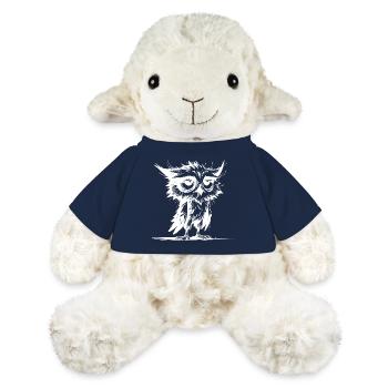 Eulen Morgenmuffel ich habe nicht verschlafen - MiniFeet® Schaf Annika - French Navy - Vorne