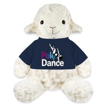 Danse au poteau Danse Danseur Acrobatique Graphique - Mouton en peluche Annika MiniFeet® - bleu marine - Devant