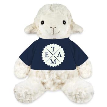 Équipe - Mouton en peluche Annika MiniFeet® - bleu marine - Devant