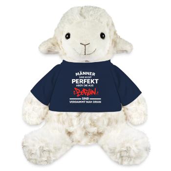 Männer aus Berlin Spruch - MiniFeet® Schaf Annika - French Navy - Vorne