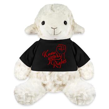 Know Your Rights Activism Justice Freedom - MiniFeet® Sheep Annika - black - Front