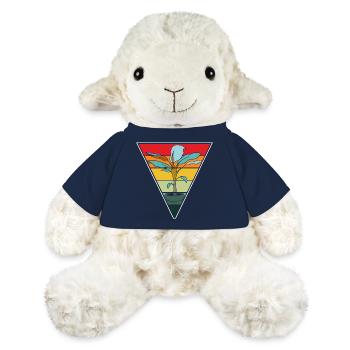 Vintage Plant Lover Plants Succulent Flower - MiniFeet® Sheep Annika - french navy - Front