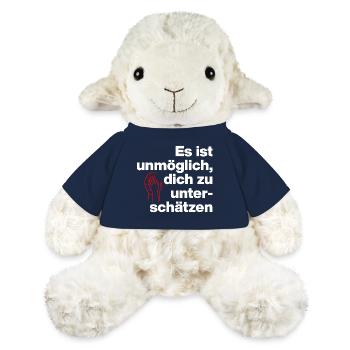 ES IST UNMÖGLICH, DICH UNTERSCHÄTZEN. SARKASMUS - MiniFeet® Schaf Annika - French Navy - Vorne