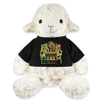 Système de son Jungle Dancehall - Mouton en peluche Annika MiniFeet® - noir - Devant